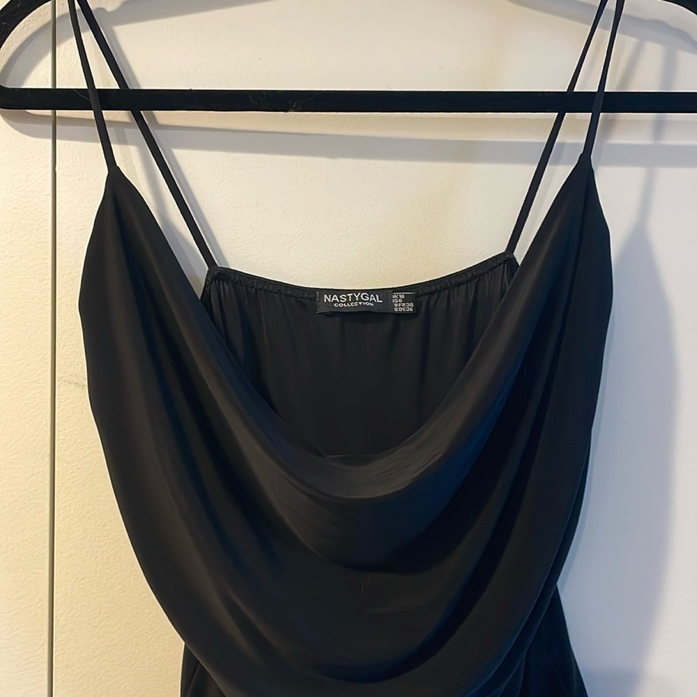 Cowl neck bodysuit